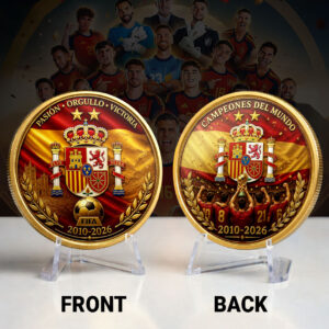 Spain National Team 2026 FIFA World Cup Champions Commemorative Coin - HOATT19768
