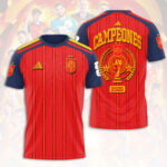 Spain National Team 2026 FIFA World Cup Champions 3D Apparel – HOATT19582
