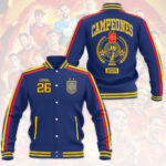 Spain National Team 2026 FIFA World Cup Champions Varsity Jacket – HOATT19584