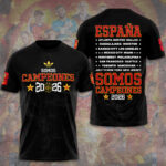 Spain National Team 2026 FIFA World Cup Champions 3D Apparel – GNE7705