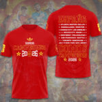 Spain National Team 2026 FIFA World Cup Champions 3D Apparel – GNE7706