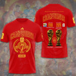 Spain National Team 2026 FIFA World Cup Champions 3D Apparel – GNE7708