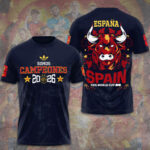 Spain National Team 2026 FIFA World Cup Champions 3D Apparel – GNE7730