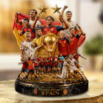 Spain National Team 2026 FIFA World Cup Champions Custom Shape Acrylic Plaque – GNE7726