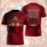 Spain National Team 2026 FIFA World Cup Champions 3D Apparel – TANTN24363