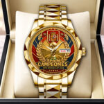 Spain National Team 2026 FIFA World Cup Champions Alloy Luxury Quartz Watch – HOATT19797
