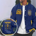 Spain National Team 2026 FIFA World Cup Champions Varsity Jacket – HOATT19722