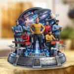 Star Trek 60th Anniversary 2026 Custom Shape Acrylic Plaque – TMTHU7460