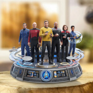 Star Trek 60th Anniversary 2026 Custom Shape Acrylic Plaque - TMTHU7461