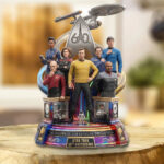 Star Trek 60th Anniversary 2026 Custom Shape Acrylic Plaque – TMTHU7682