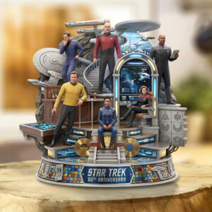 Star Trek 60th Anniversary 2026 Custom Shape Acrylic Plaque - TMTHU7684