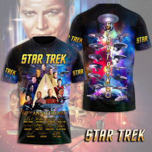 Star Trek 60th Anniversary 3D Apparel -  TMTHU7442