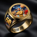Star Trek 60th Anniversary 3D Engraved Ring – HOATT19445