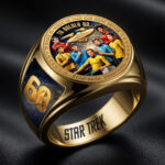 Star Trek 60th Anniversary 3D Engraved Ring – HOATT19782