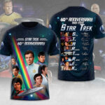 Star Trek 60th Anniversary 3D Apparel – TMTHU7537