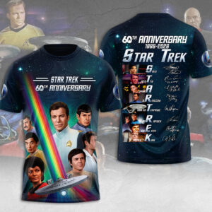 Star Trek 60th Anniversary 3D Apparel - TMTHU7537