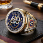 Star Trek 60th Anniversary 3D Engraved Ring – TMTHU7468