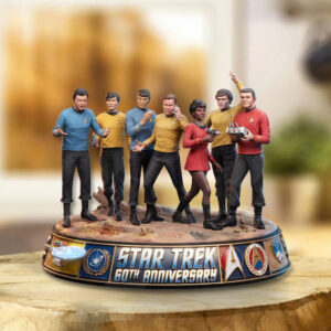 Star Trek 60th Anniversary Custom Shape Acrylic Plaque - TMTHU7213