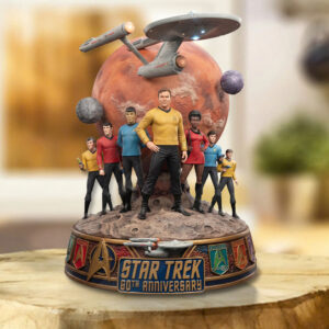 Star Trek 60th Anniversary Custom Shape Acrylic Plaque - TMTHU7214