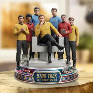 Star Trek 60th Anniversary Custom Shape Acrylic Plaque - TMTHU7215