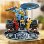 Star Trek 60th Anniversary Custom Shape Acrylic Plaque – TMTHU7594
