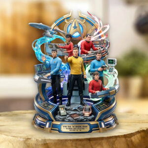 Star Trek 60th Anniversary Custom Shape Acrylic Plaque - TMTHU7595
