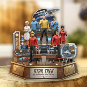 Star Trek 60th Anniversary Custom Shape Acrylic Plaque - TMTHU7627