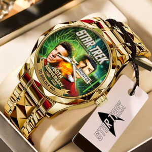 Star Trek 60th Anniversary Alloy Luxury Quartz Watch - TMTHU7845