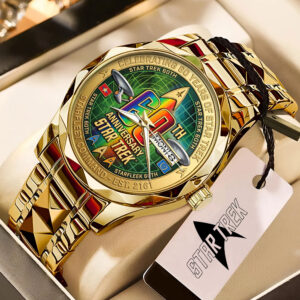 Star Trek 60th Anniversary Alloy Luxury Quartz Watch - TMTHU7847