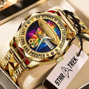 Star Trek 60th Anniversary Alloy Luxury Quartz Watch - TMTHU7853