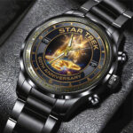 Star Trek 60th Anniversary Black Stainless Steel Watch – TMTHU7448