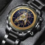 Star Trek 60th Anniversary Black Stainless Steel Watch – TMTHU7671