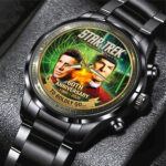 Star Trek 60th Anniversary Black Stainless Steel Watch – TMTHU7844