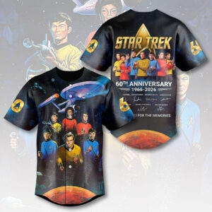 Star Trek 60th Anniversary Baseball Jersey - HOATT19258