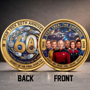 Star Trek 60th Anniversary Commemorative Coin - TMTHU7145
