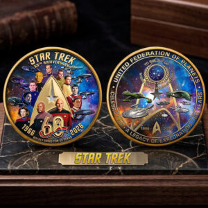 Star Trek 60th Anniversary Commemorative Coin - TMTHU7598