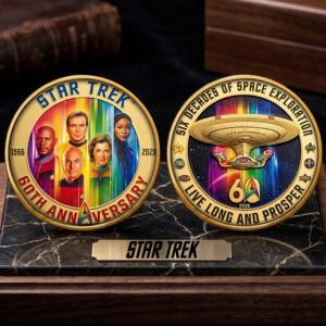 Star Trek 60th Anniversary Commemorative Coin - TMTHU7642