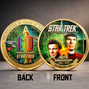 Star Trek 60th Anniversary Commemorative Coin - TMTHU7811