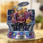 Star Trek 60th Anniversary Custom Shape Acrylic Plaque – TMTHU7217