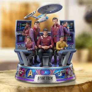 Star Trek 60th Anniversary Custom Shape Acrylic Plaque - TMTHU7217