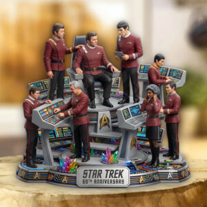 Star Trek 60th Anniversary Custom Shape Acrylic Plaque - TMTHU7219