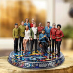 Star Trek 60th Anniversary Custom Shape Acrylic Plaque – TMTHU7816