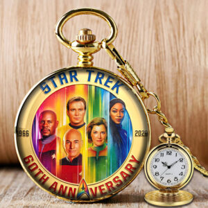 Star Trek 60th Anniversary Pocket Watch - TMTHU7852