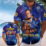 Star Trek 60th Anniversary Short Sleeve Button-Down Shirt – HOATT19909