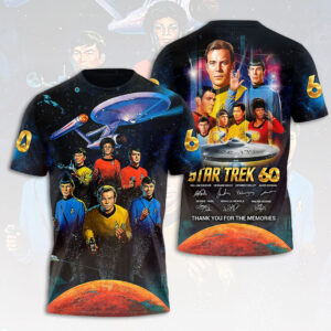 Star Trek 60th Anniversary 3D Apparel - HOATT19259