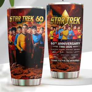 Star Trek 60th Anniversary Anniversary Tumbler Cup - HOATT19483
