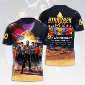 Star Trek 60th Anniversary 3D Apparel - HOATT19912