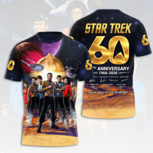Star Trek 60th Anniversary 3D Apparel - HOATT19913