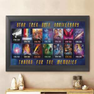Star Trek Rectangle Canvas With Inner Frame - TMTHU7822