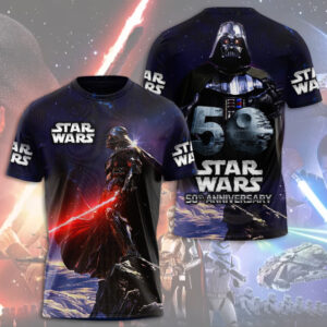 Star Wars 50th Anniversary 2027 3D Apparel - TMTHU7535